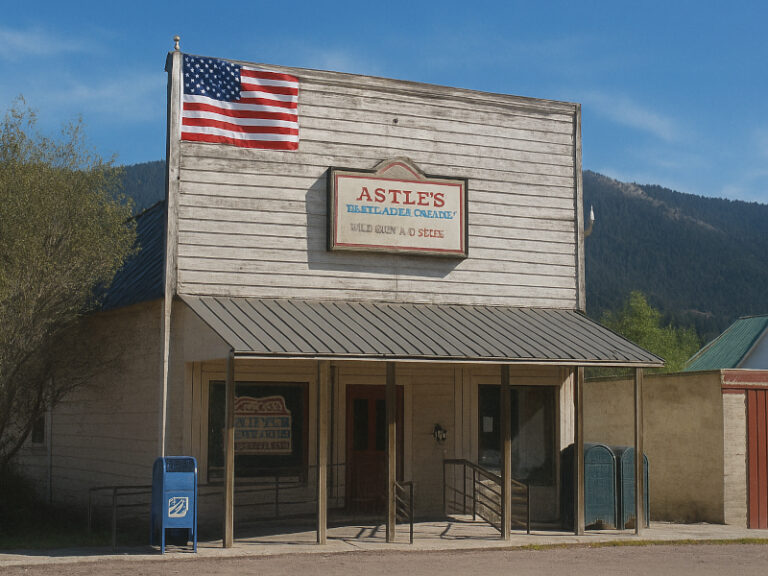Grover Wyoming Post Office Star Valley