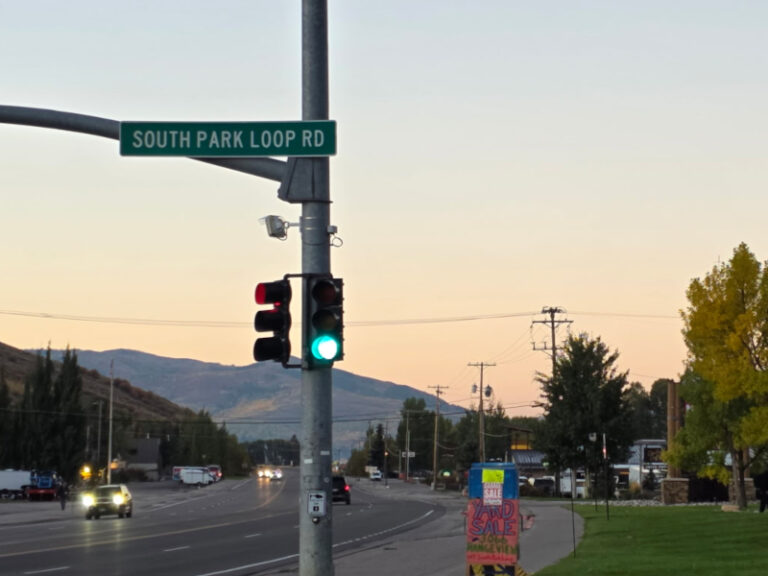South Park Wyoming South Park Loop Rd Sign